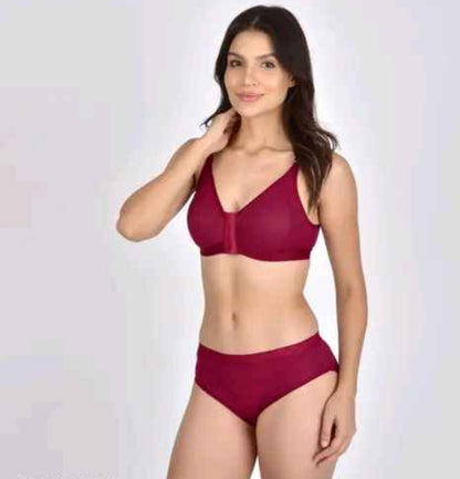 Catalog Name:*Stylish Women Lingerie Sets* Top Fabric: Cotton Bottom Fabric: Cotton Net Quantity (N)